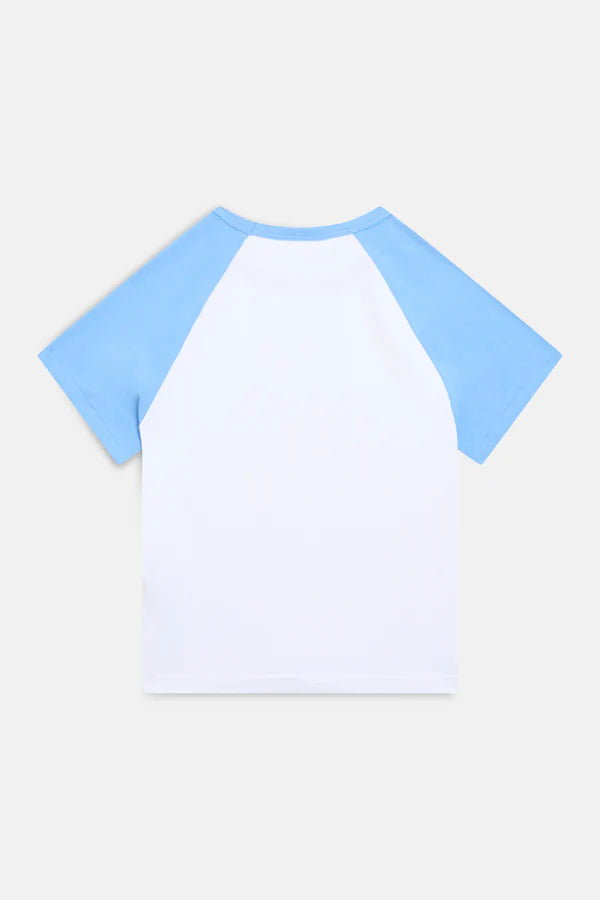 JUICY CONTRAST RAGLAN BABY TEE