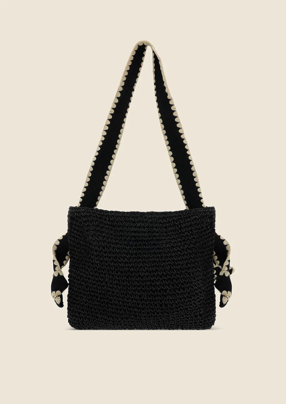 BEACHBAG DONNA ME FUI NERA A078-BK