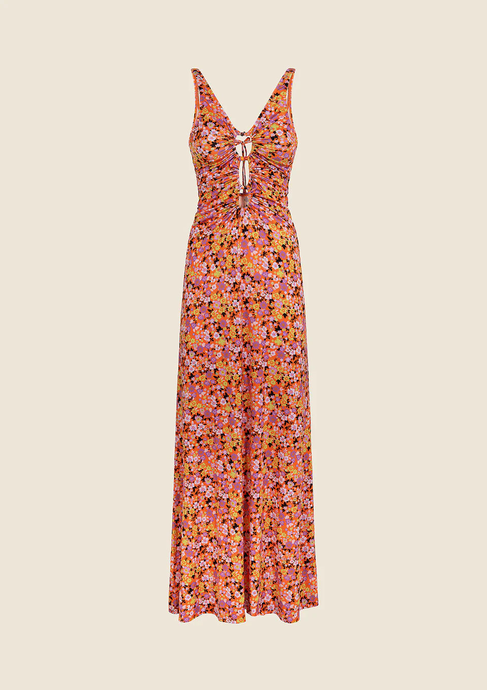 VESTITO LUNGO DONNA ME FUI FANTASIA 0226-X07