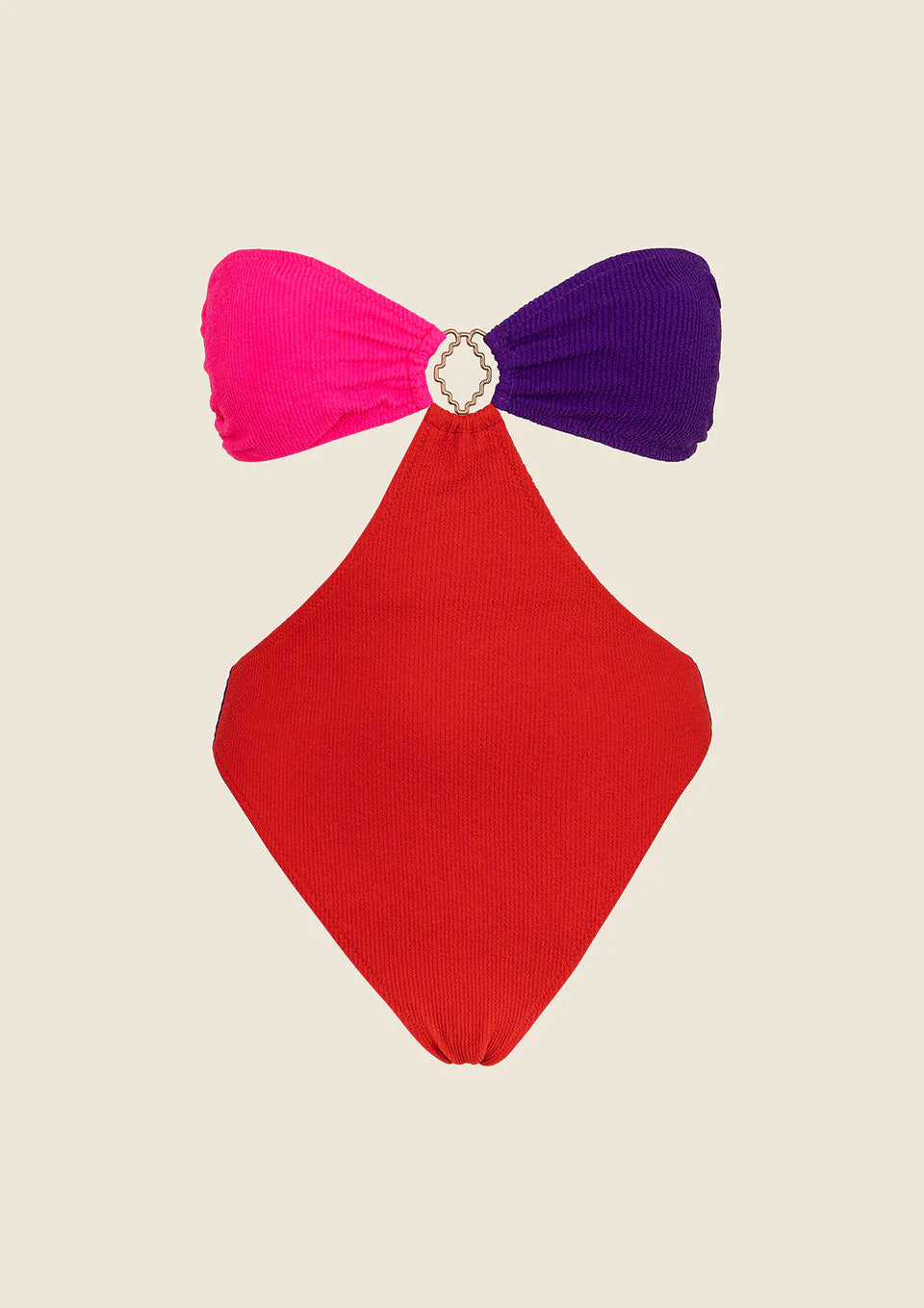 TRIKINI DONNA ME FUI COLOR BLOCK 0505-RD