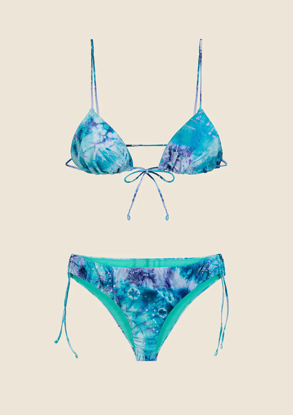 BIKINI DONNA ME FUI TRIANGOLO CON SLIP REGOLABILE COPRENTE FANTASIA 0750-X31