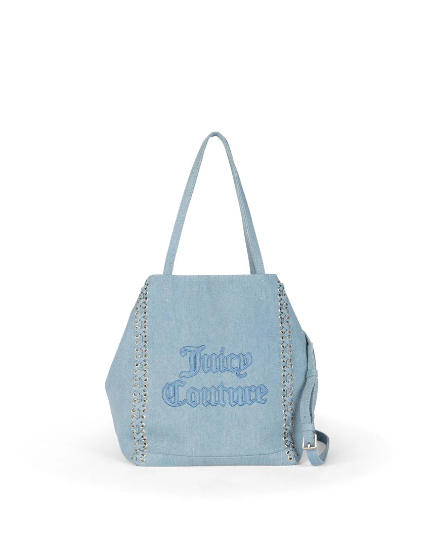 JUICY COUTURE - Scarlette Medium Hobo Denim Bag