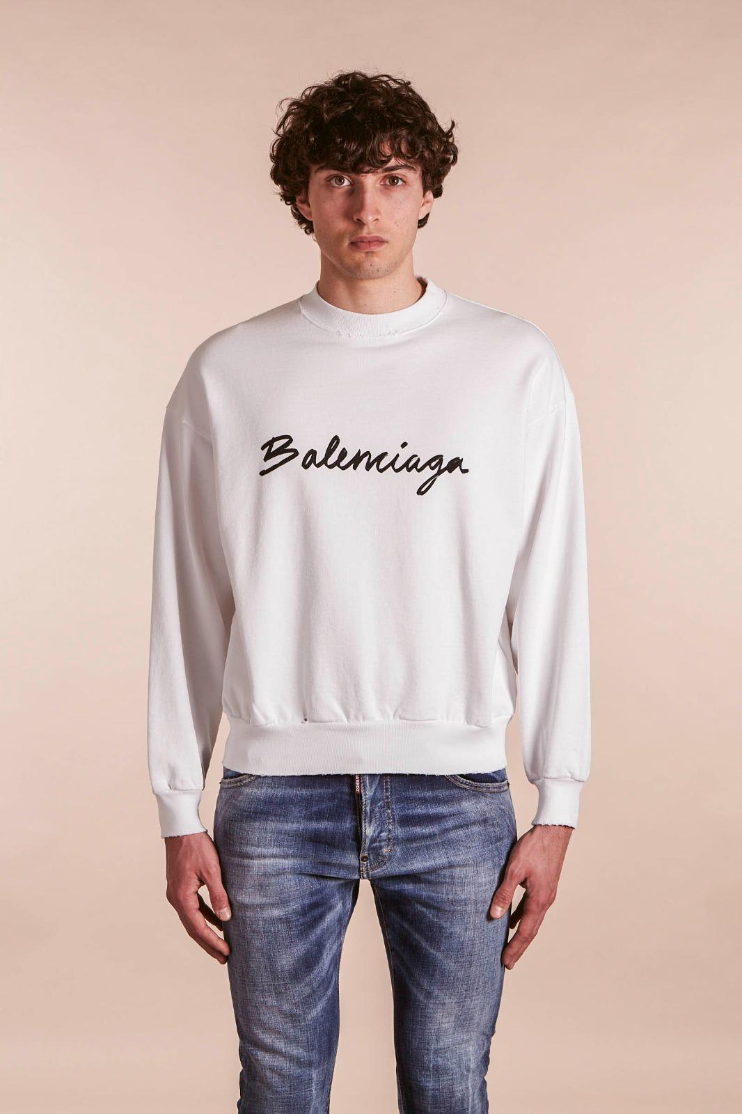 BALENCIAGA - FELPA GIROCOLLO WL0697869