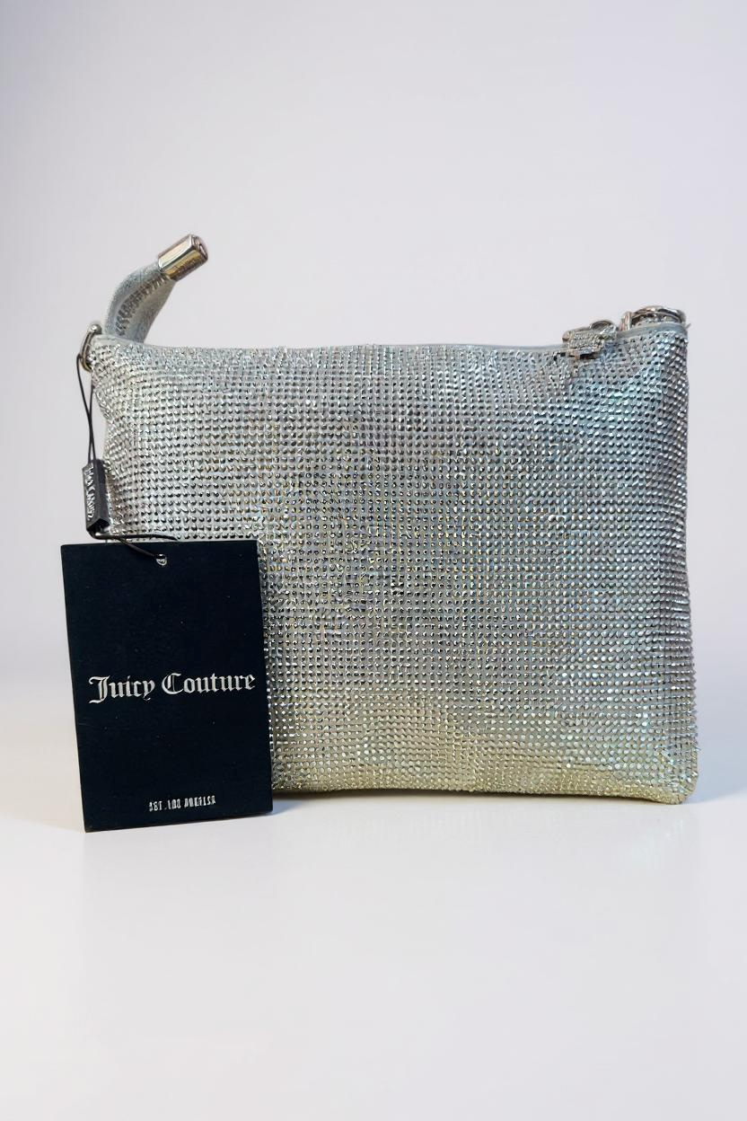 MIA FLAT POUCH POLYESTER SILVER