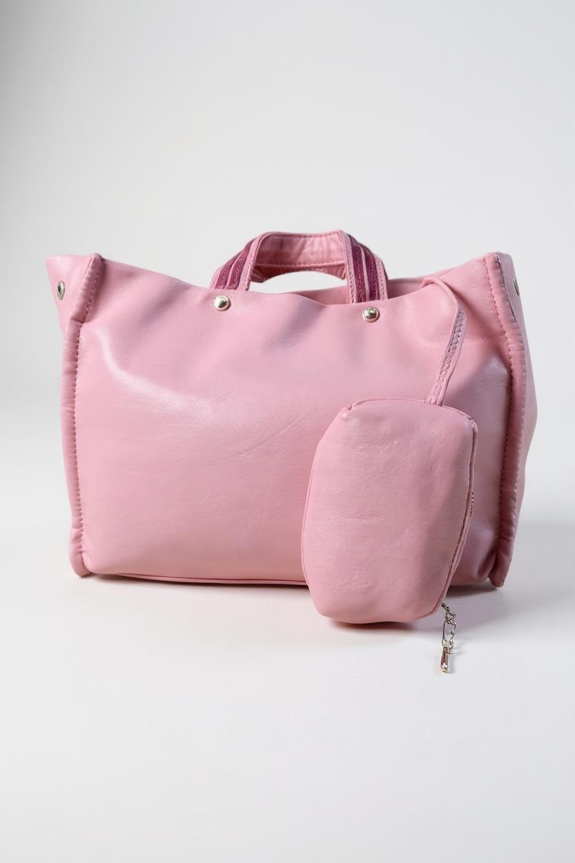 IRIS PATCH M.SHOPPING PU JUICY PINK