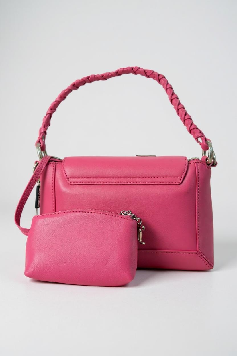SCARLETTE FLAP BAG PU RASBERRY SORBET