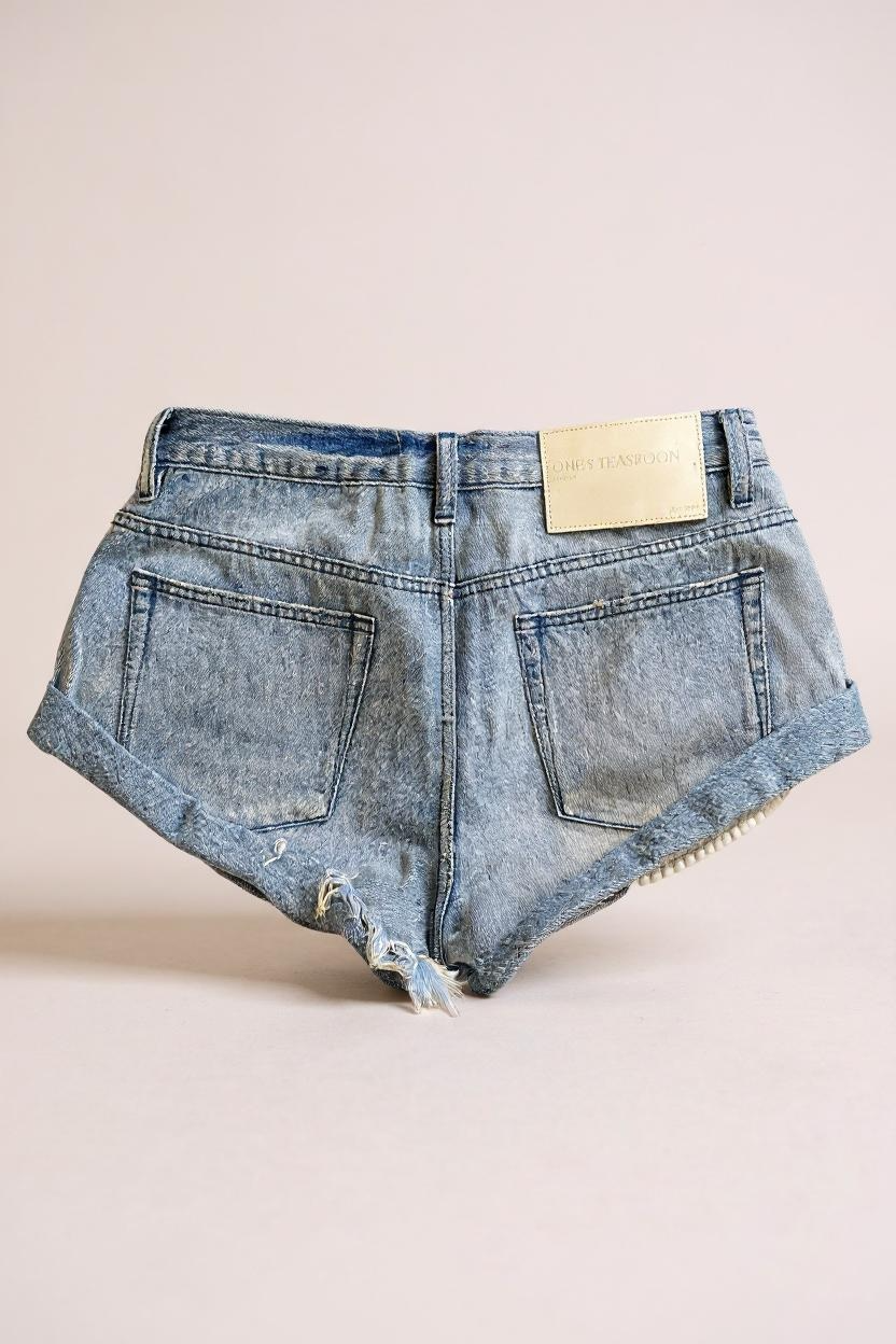 ONE TEASPOON - SHORTS CUPID BLUE 26211
