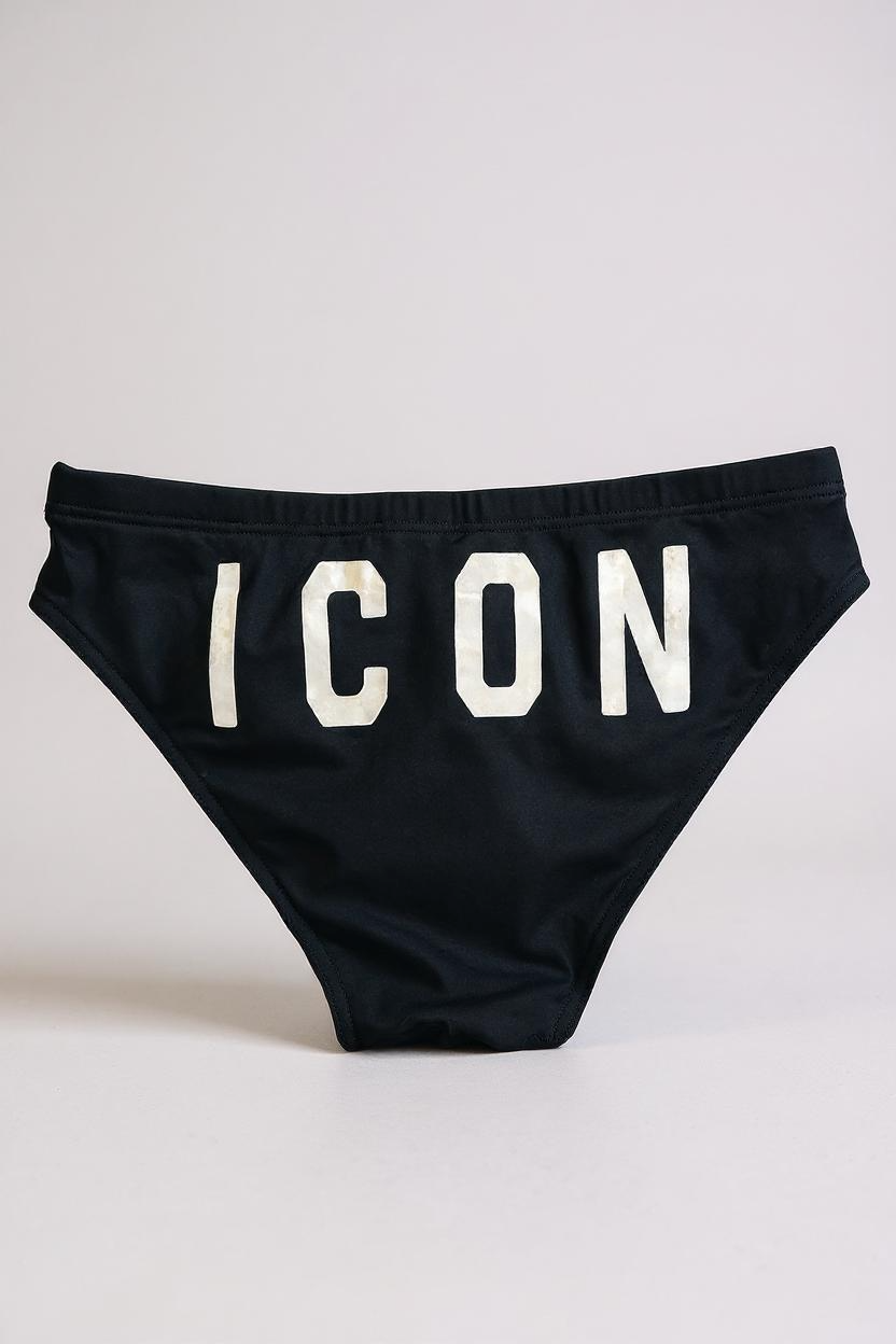 ICON - SWIM SHORT SLIP C/STAMA LOGO DV-DT