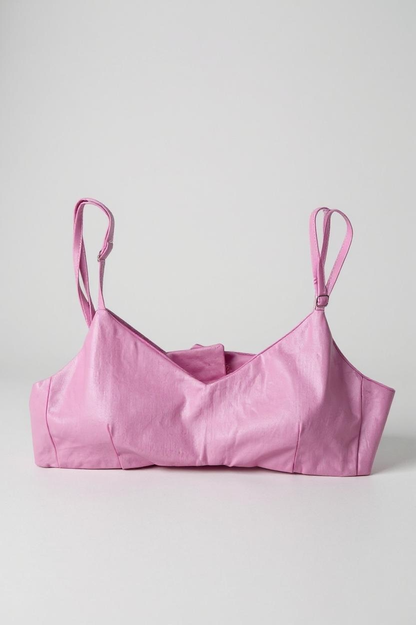JAYCI - SET COORDINATO TOP E PANTALONE ROSA