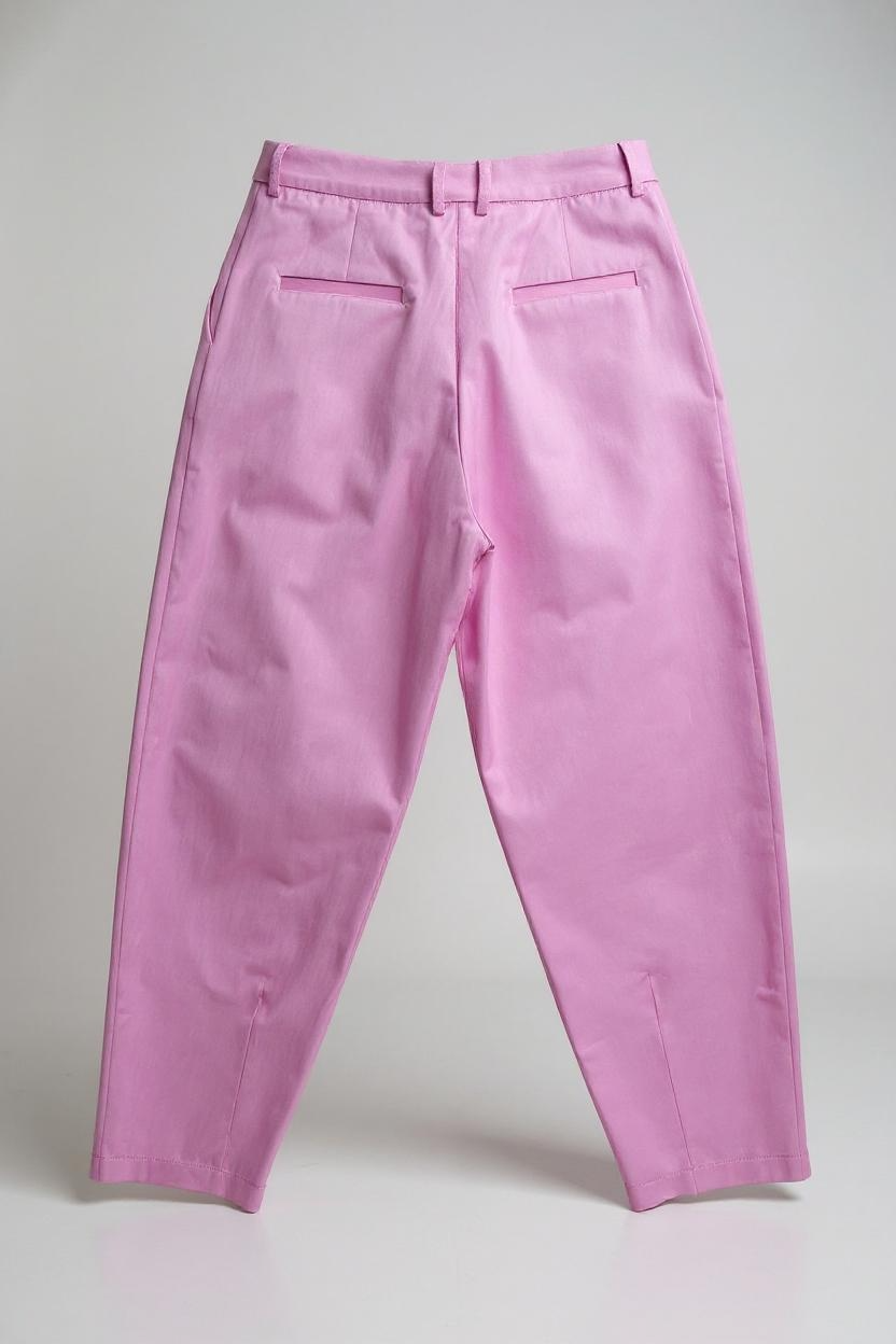 JAYCI - SET COORDINATO TOP E PANTALONE ROSA