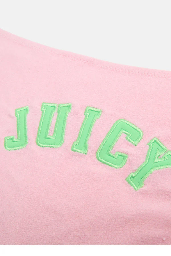 JUICY TOWELLING HALTER BIKINI SET
