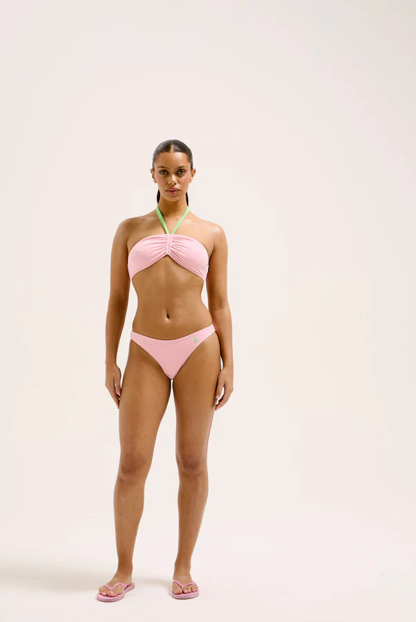 JUICY TOWELLING HALTER BIKINI SET