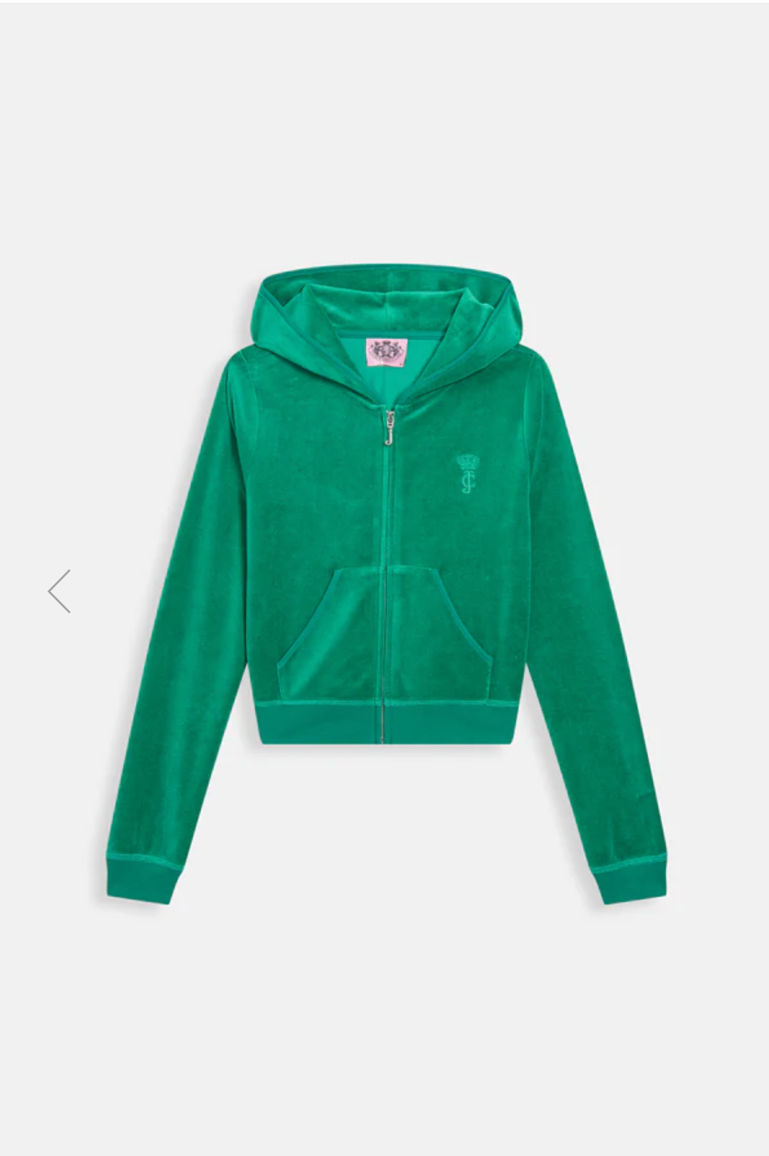 ULTRAMARINE BAMBOO VELOUR HERITAGE HOODIE