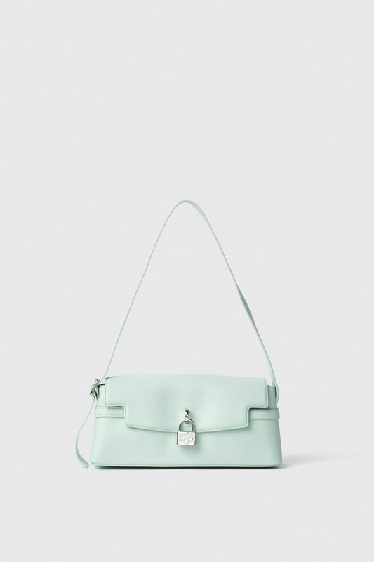 Reg shoulder strap con lucchetto logato • rosa - Gaëlle Paris