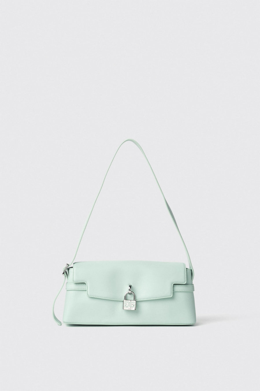 Reg Shoulder Strap con Lucchetto Logato • Rosa - Gaëlle Paris — 1/2