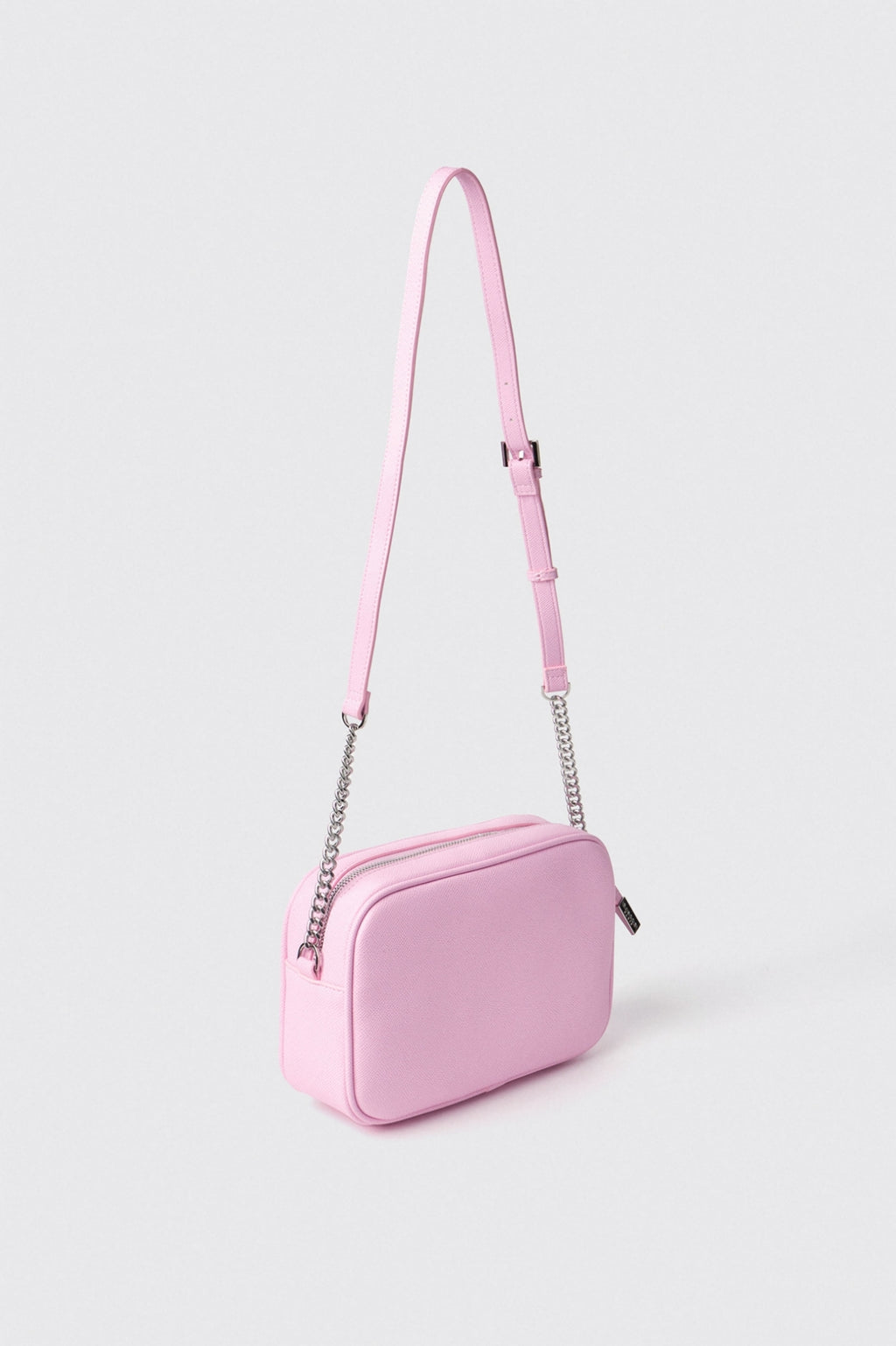 Reg camera bag con logo in metallo • Rosa - Gaëlle Paris