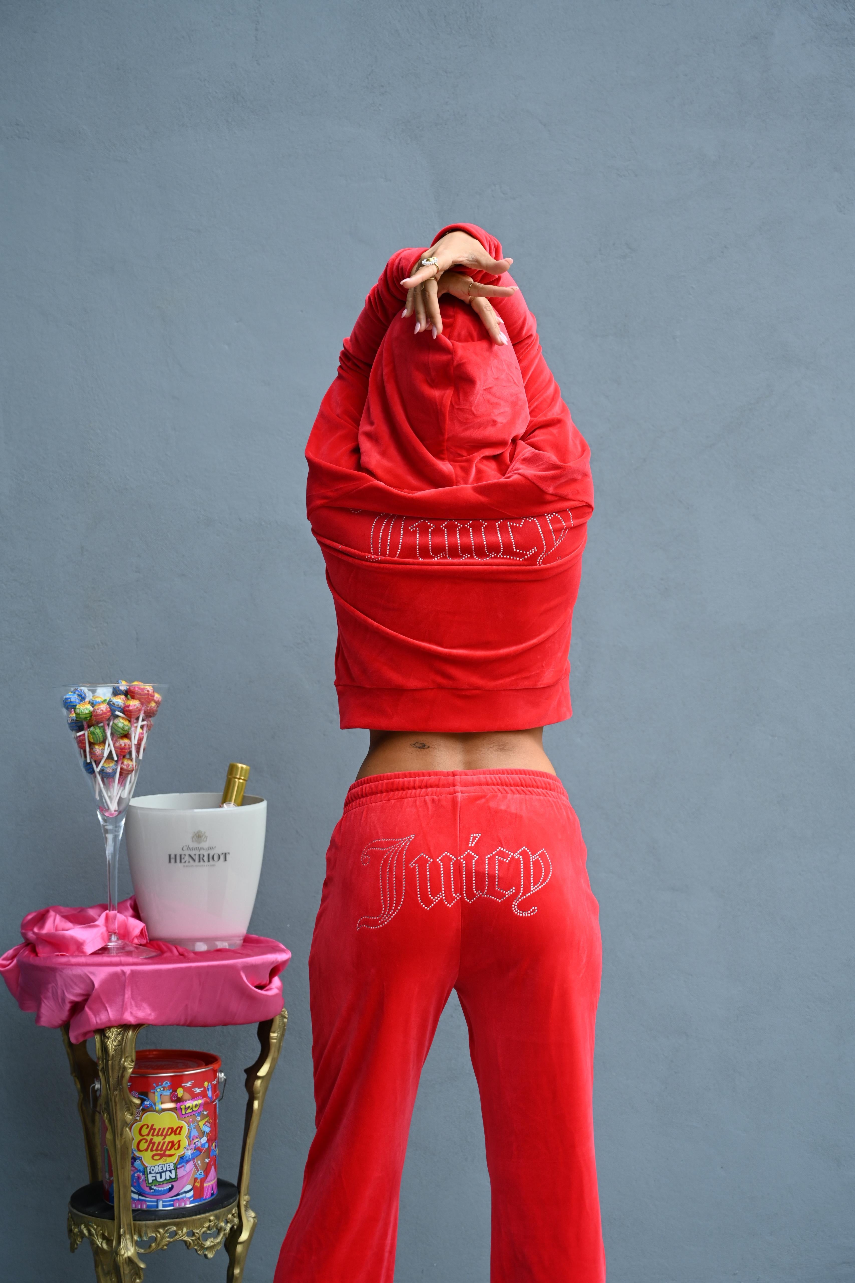 JUICY COUTURE - PANTALONE TUTA OUTLINE TOREADOR