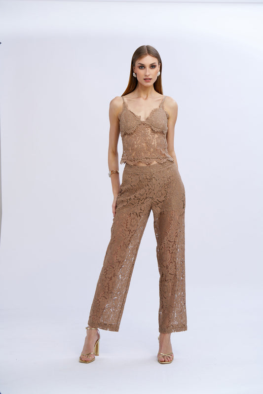 No Secrets - Pantalone pizzo