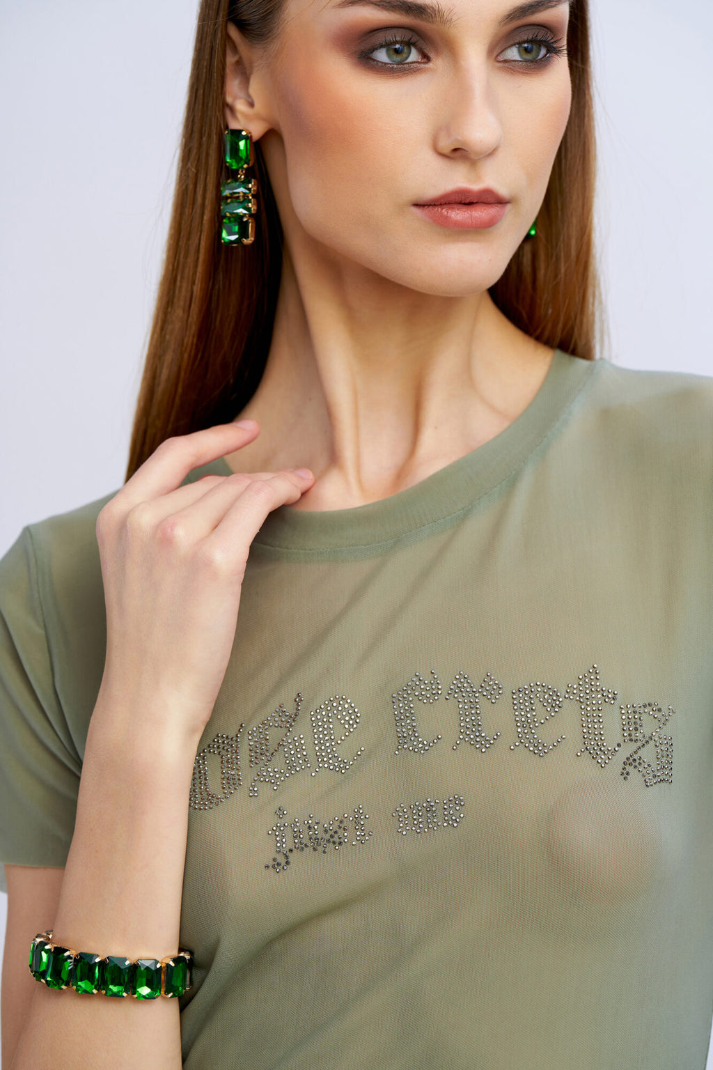 No Secrets -  T-shirt trasparente