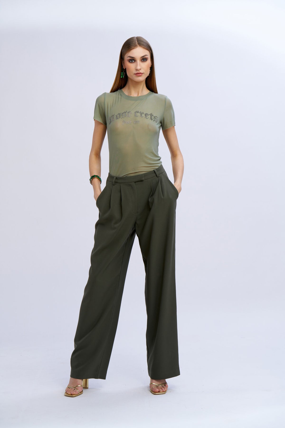 T-shirt No Secrets -  T-Shirt Trasparente