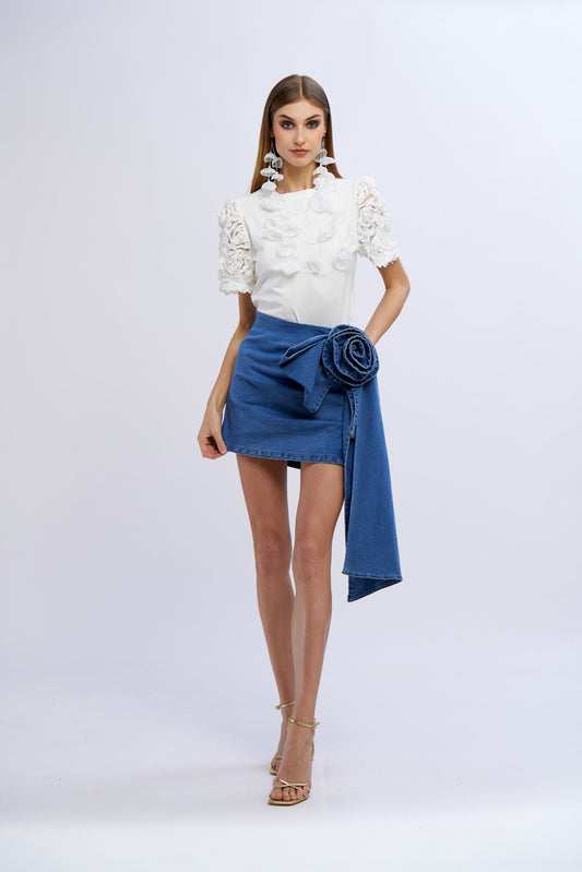 No Secrets - T-shirt maniche rose