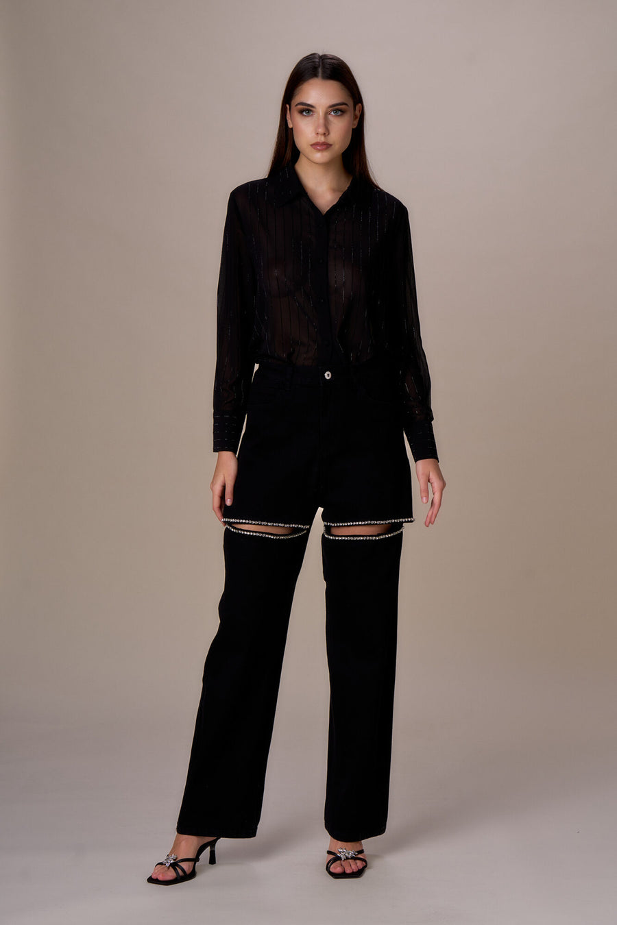 Camicia Nosecrets - Camicia Gessata Diamanti 252Ns031 — 5/5