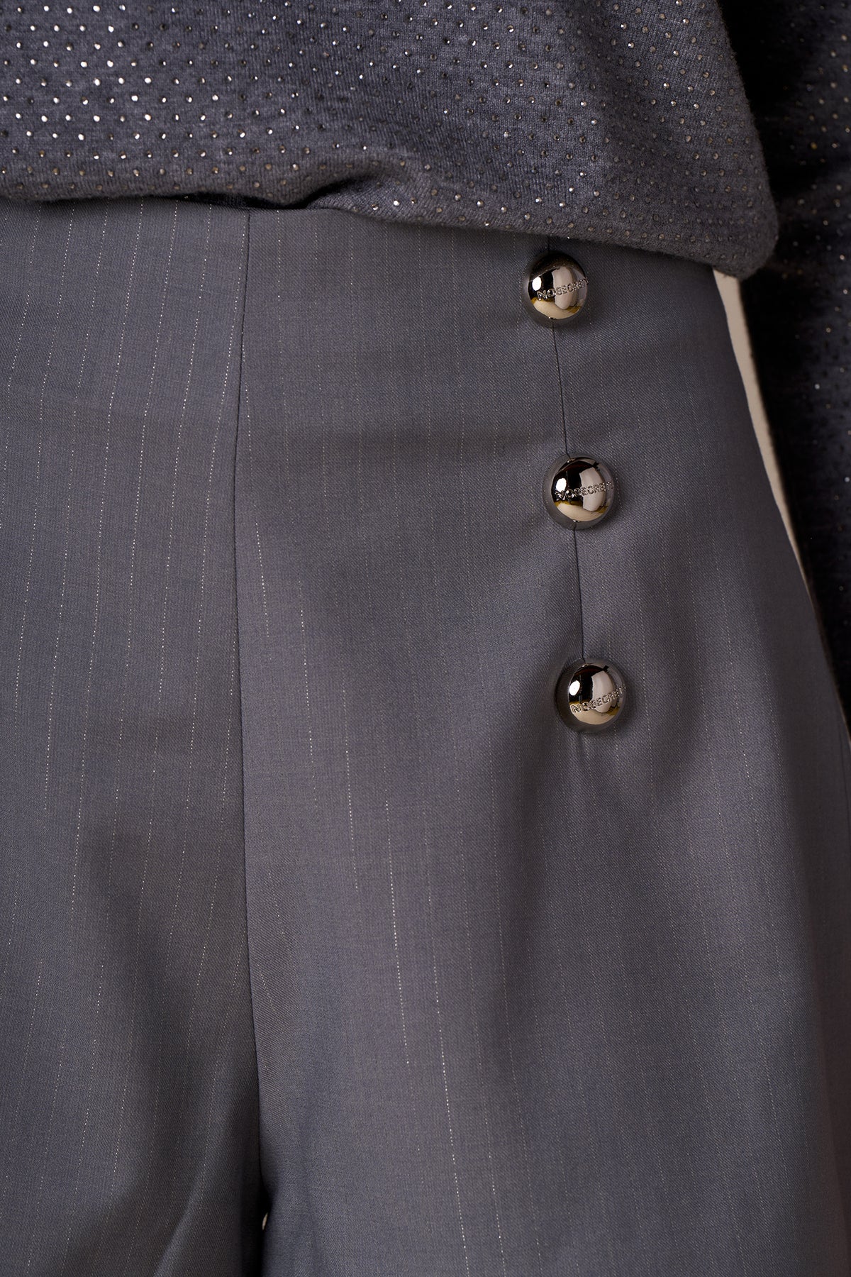 No Secrets -Short Gessato Lurex