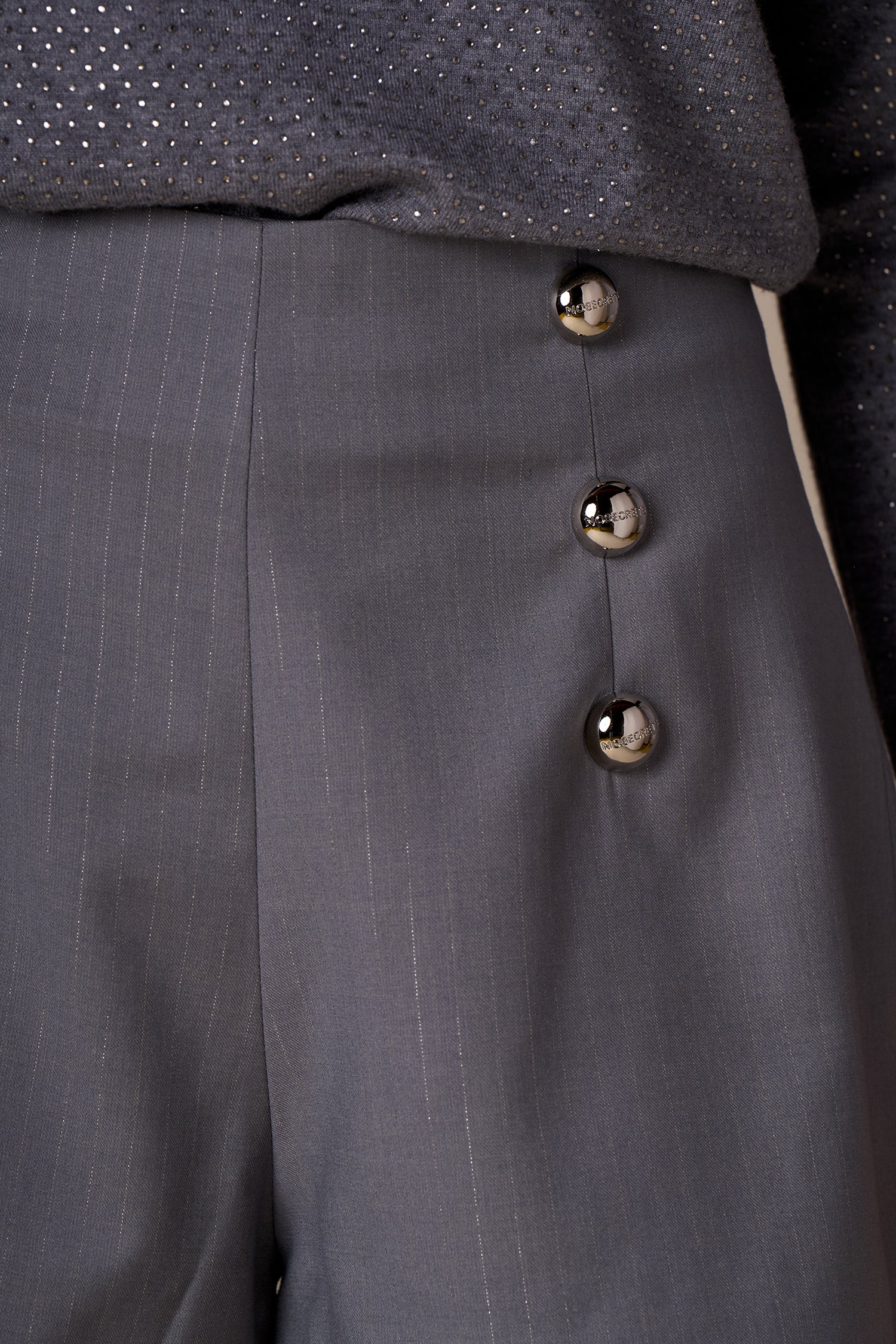 NO SECRETS -SHORT GESSATO LUREX