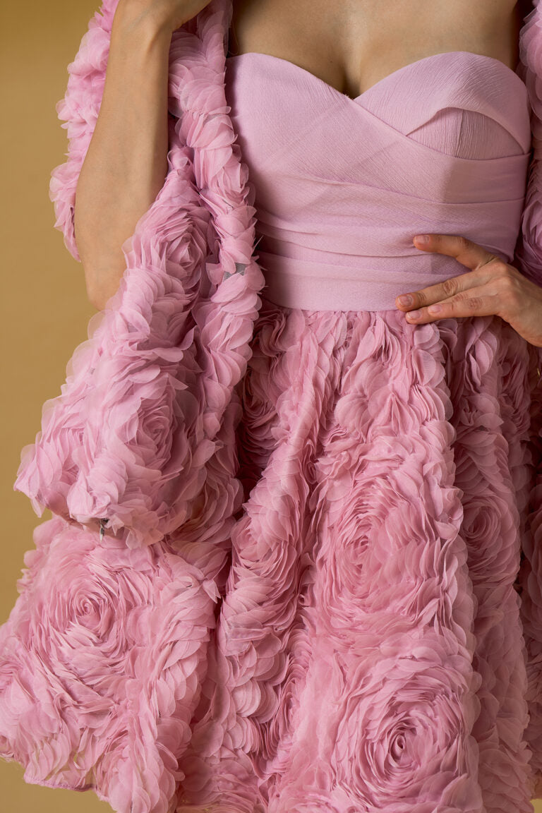Abito corto donna No Secret in tulle floreale – elegante e romantico
