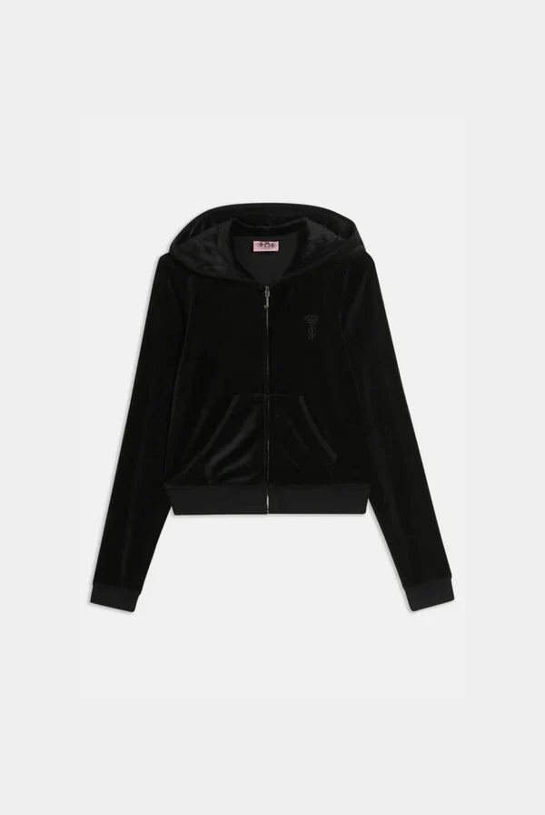 Felpa Black Bamboo Velour Heritage Hoodie — 1/5