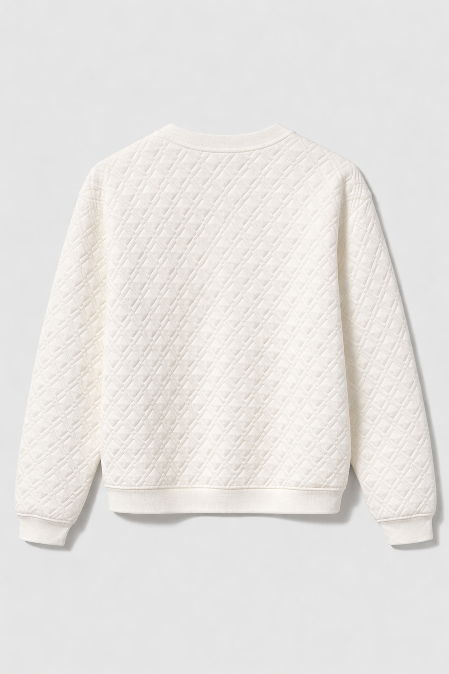 Felpa Gucci in cotone trapuntato con logo – Bianco — 2/2