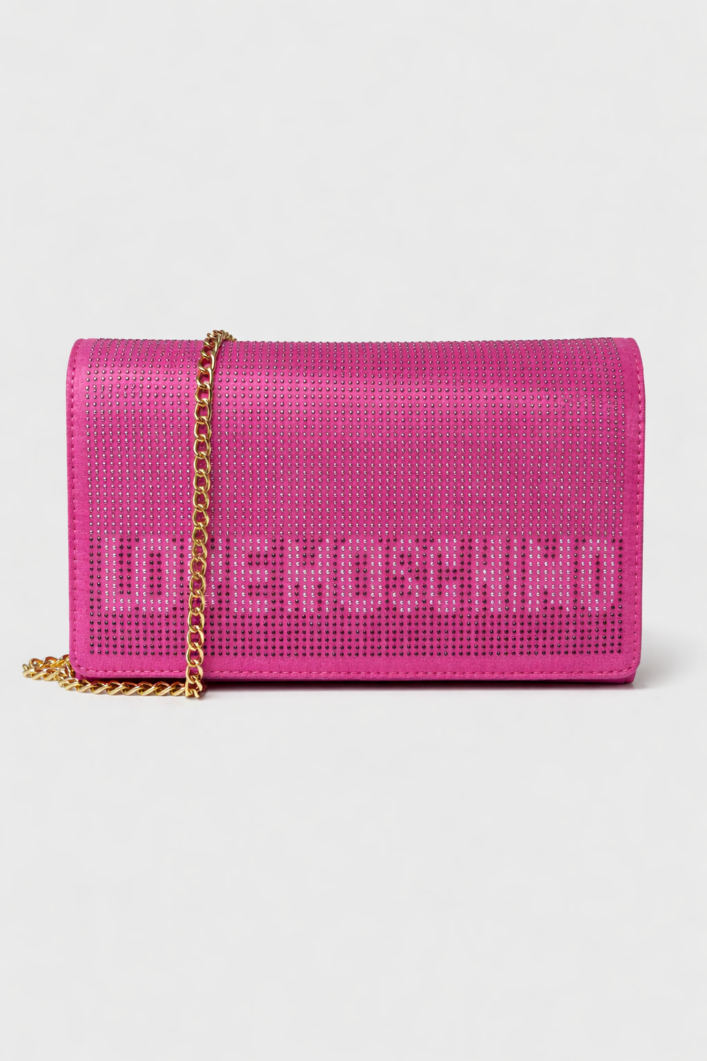 Borsa Love Moschino con Strass Fucsia – Eleganza Brillante