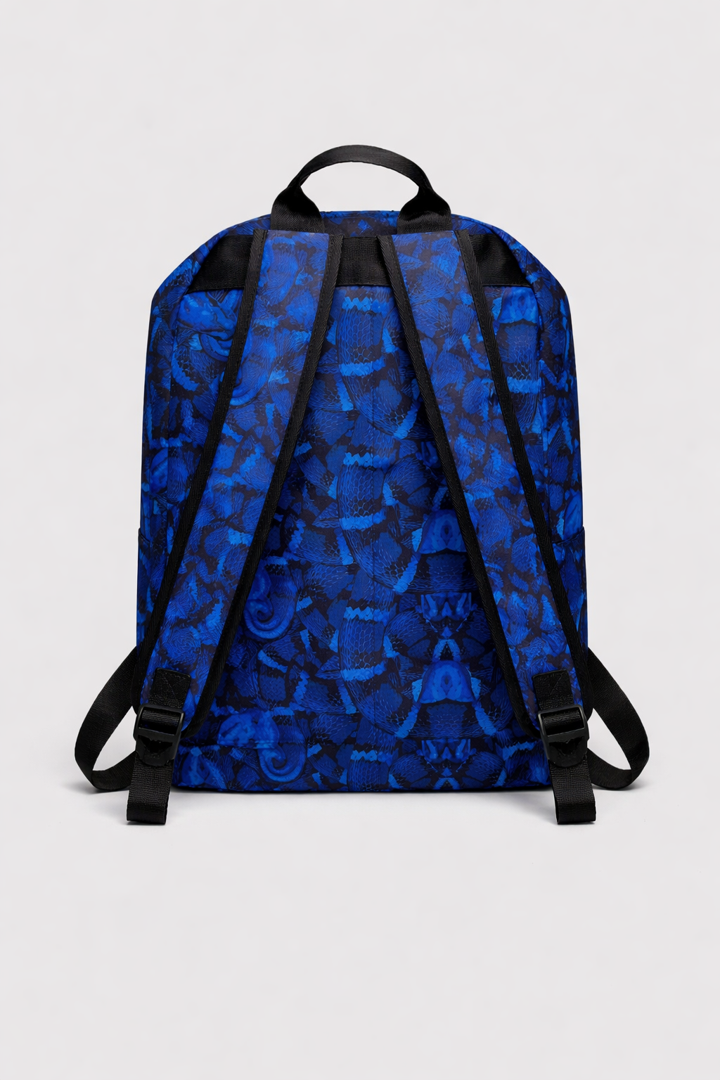 Zaino Marcelo Burlon County of Milan con stampa all-over – Blu/Nero
