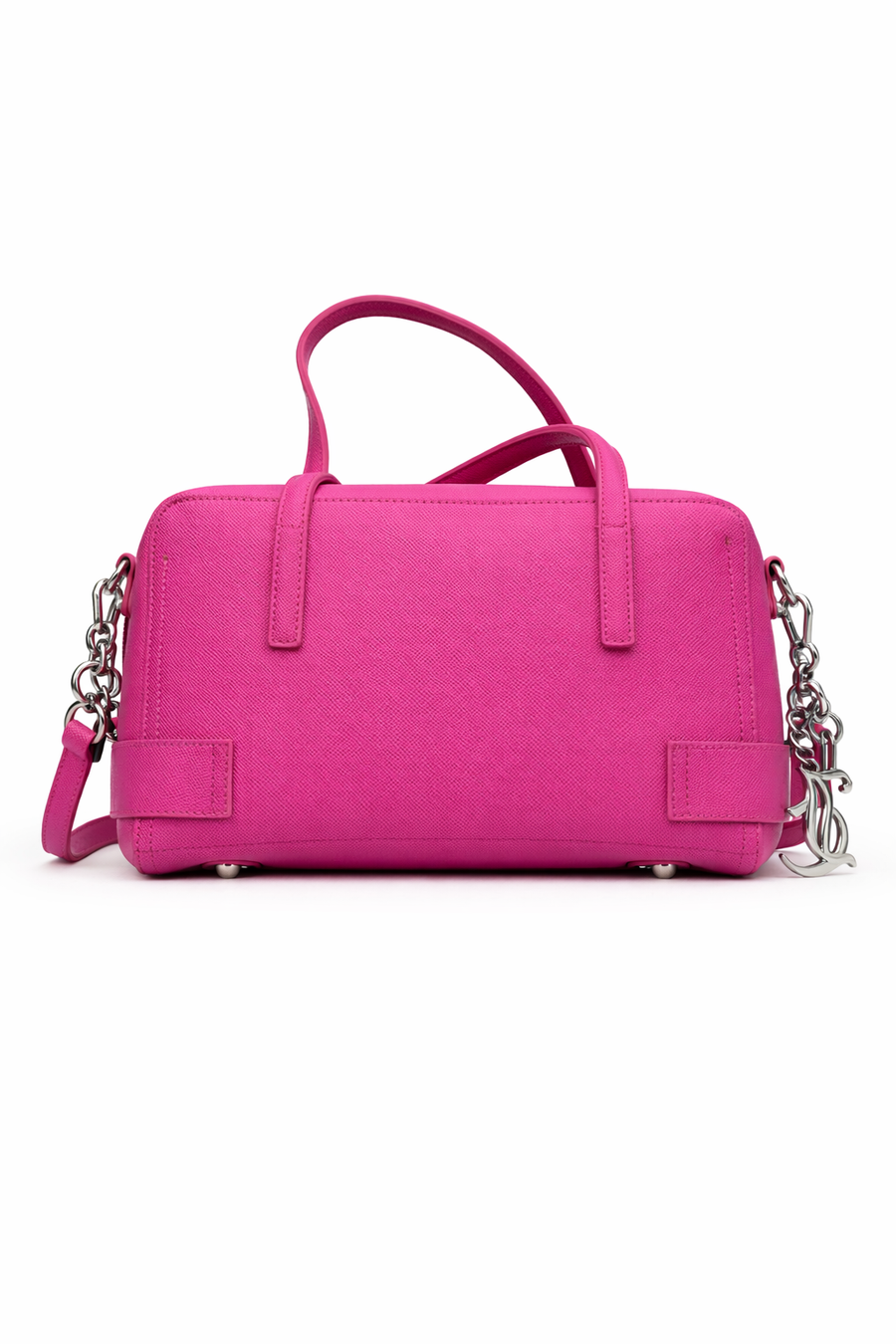 Borsa Juicy Couture Rosa con Logo Metallico e Tracolla — 2/2
