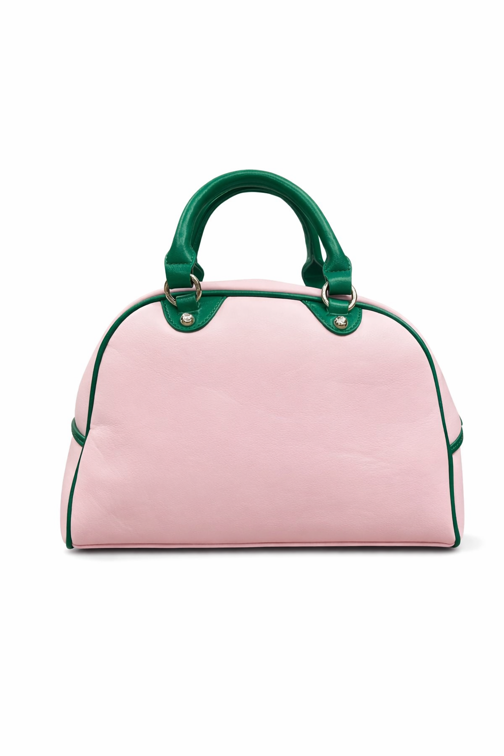 Bauletto Juicy Couture Rosa con Dettagli Verdi