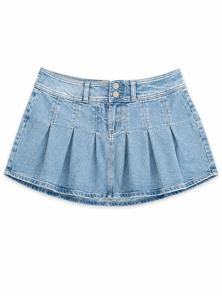 Gonna Mini Donna Juicy Couture in Denim Balze — 2/4