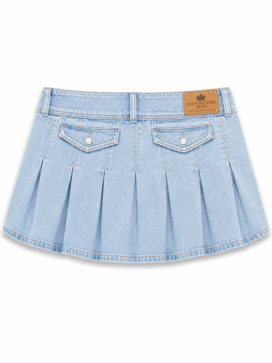 Gonna Mini Donna Juicy Couture in Denim Balze