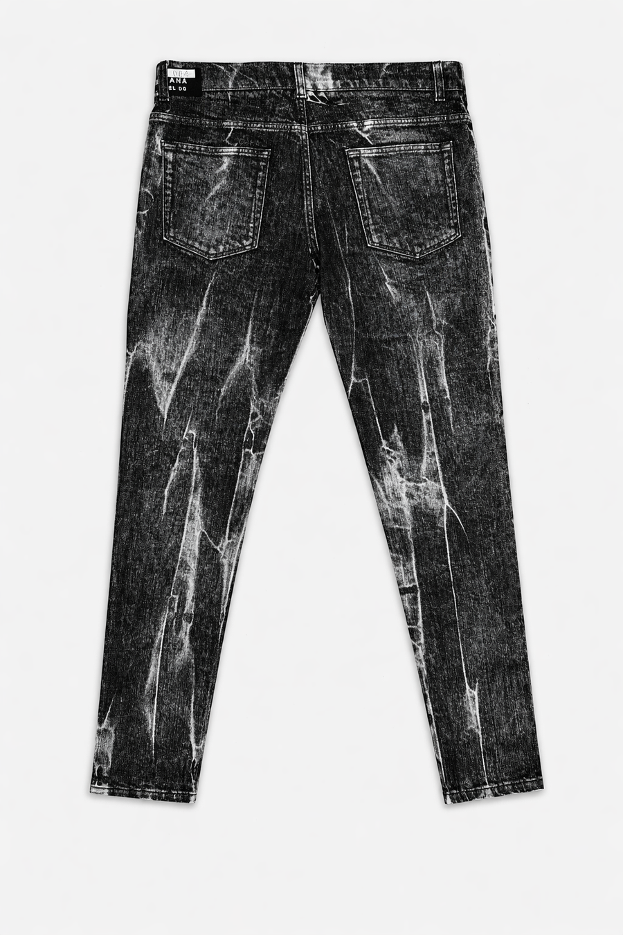 Jeans Dolce & Gabbana uomo neri effetto marmorizzato – Slim Fit — 2/2
