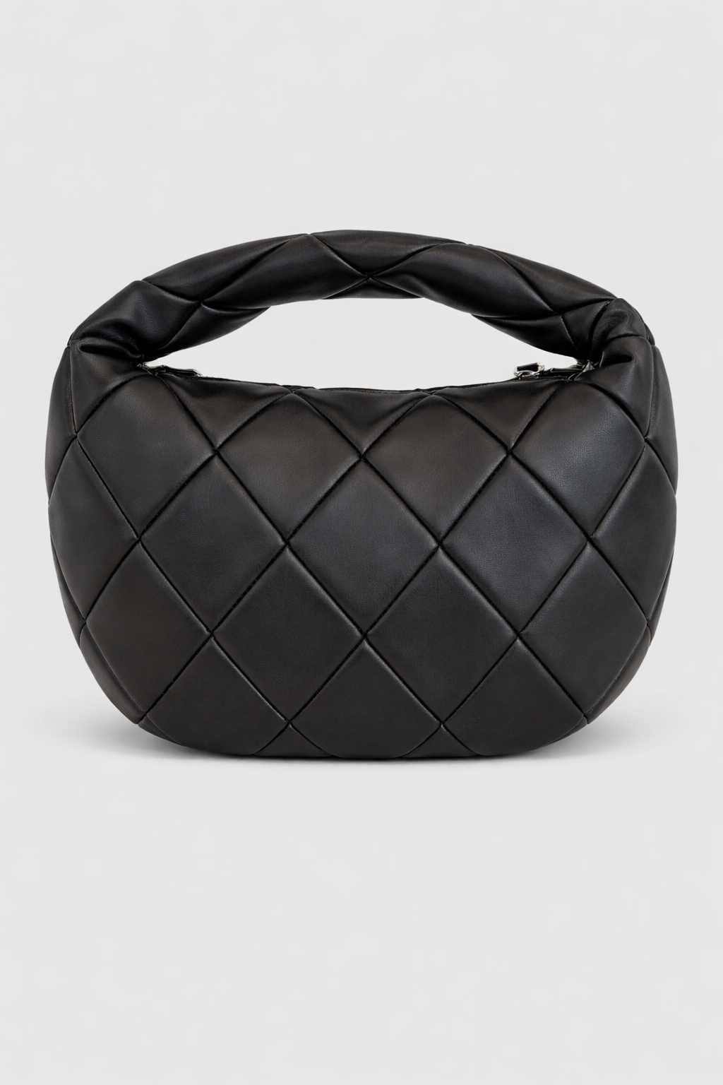 Borsa Donna Gaelle Paris Nera Trapuntata con Manico Imbottito