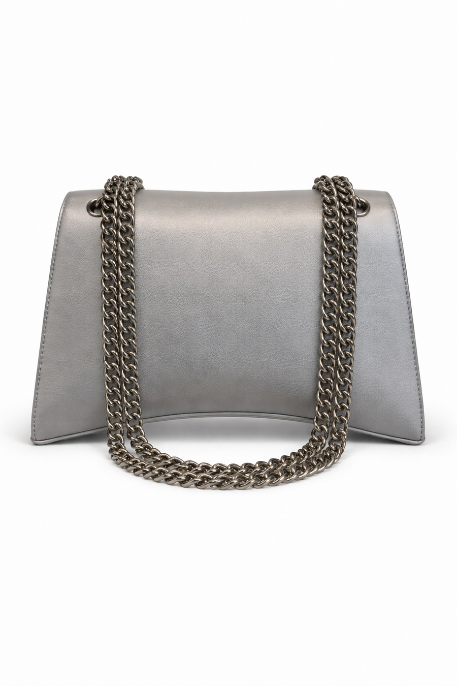 Borsa a Spalla Gaëlle Paris con Catena – Argento — 2/2