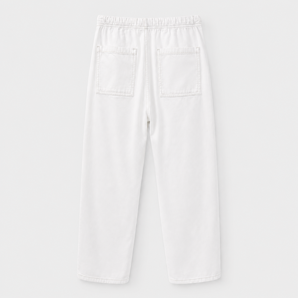 Pantaloni Guess Jeans bianchi con coulisse