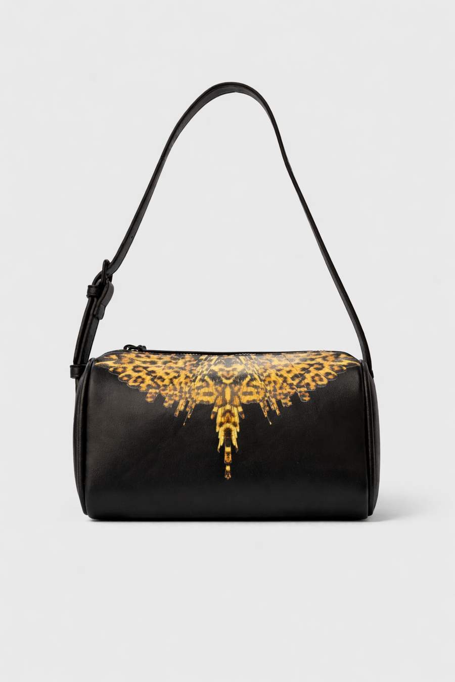 Borsa Marcelo Burlon County of Milan – Shoulder bag nera con stampa iconica — 1/2