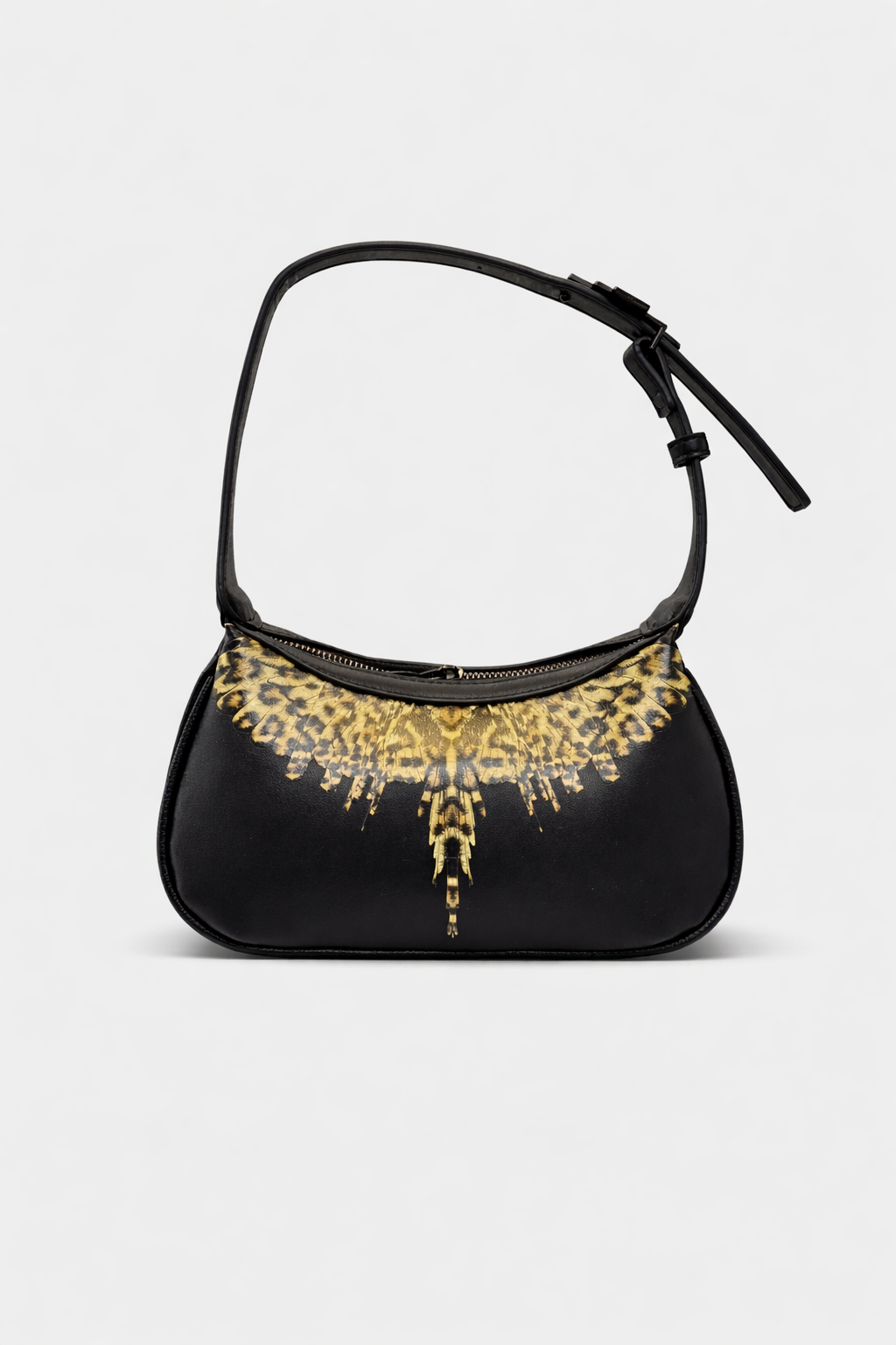 Borsa Marcelo Burlon County of Milan – Shoulder bag nera con stampa iconica