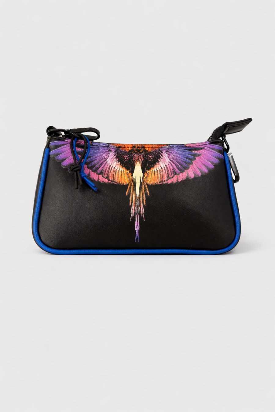 Borsa Marcelo Burlon Wings – Nero con dettagli blu — 1/2