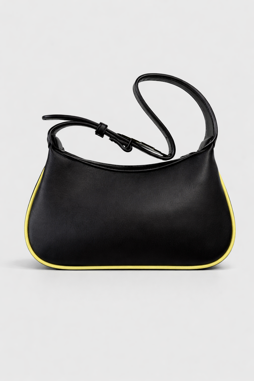 Borsa Marcelo Burlon Wings – Nero con profili giallo fluo