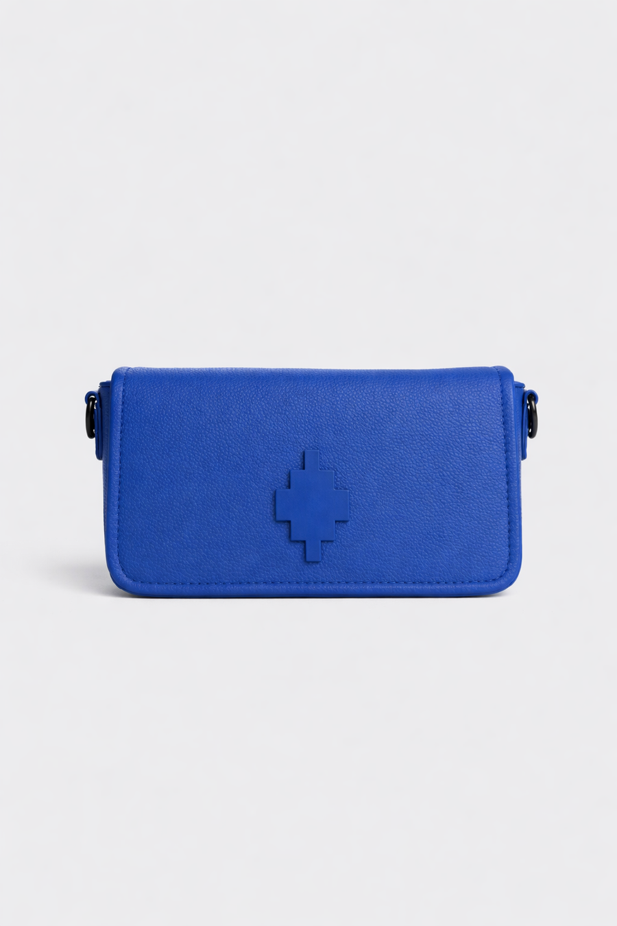 Borsa Marcelo Burlon Crossbody – Blu elettrico con logo iconico — 1/2