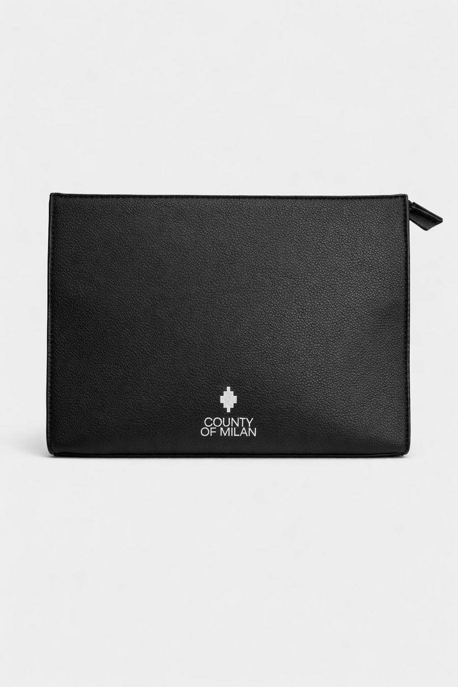 Pochette Quadrata Marcelo Burlon County of Milan – Nera con logo — 1/2