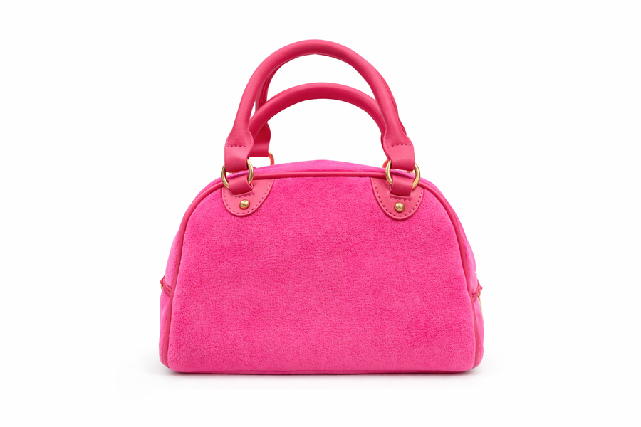 Borsa Juicy Couture Rosa – Mini Handbag in Velour Iconica — 2/2