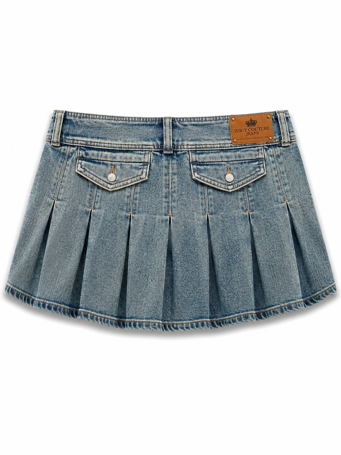Gonna Mini Donna Juicy Couture in Denim Balze