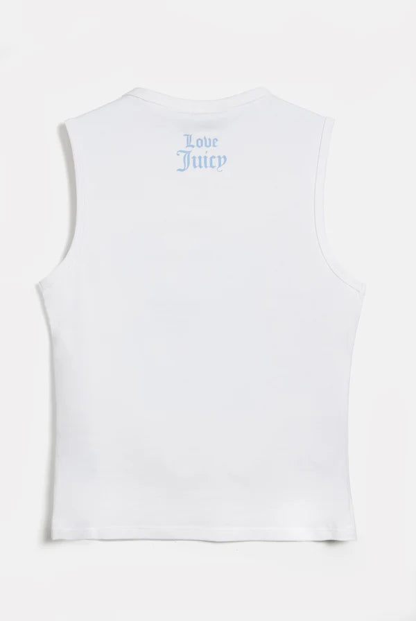 Canotta White 'Have No Fear' Tank — 2/4